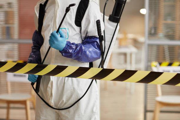 Professional Biohazard Cleanup technician working in Boys Town, NE